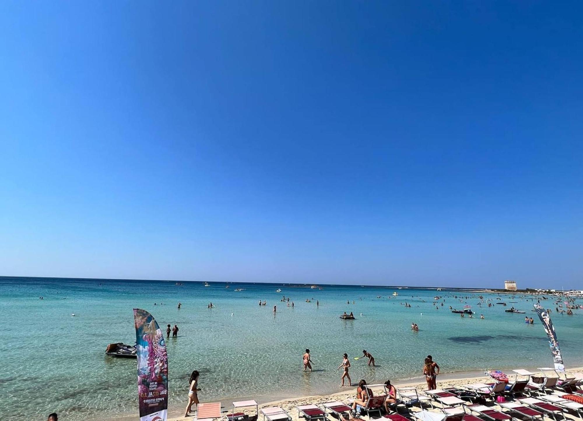 The Blue Panoramic Penthouse Vila Porto Cesareo Exterior foto