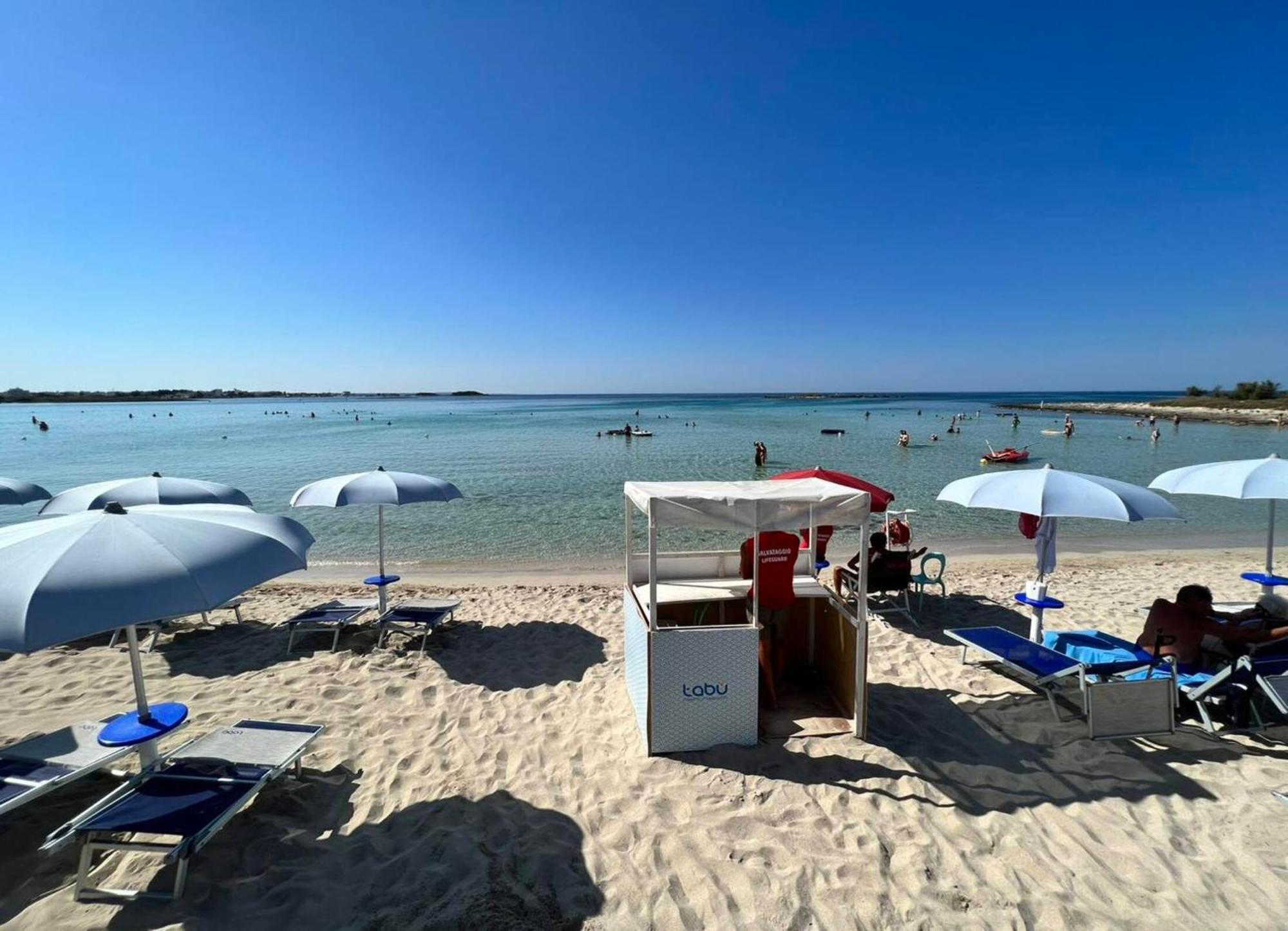 The Blue Panoramic Penthouse Vila Porto Cesareo Exterior foto