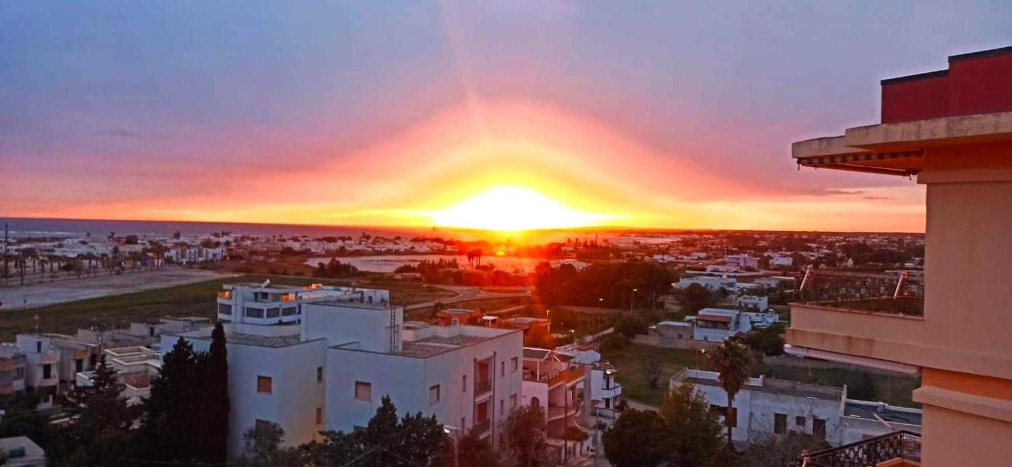 The Blue Panoramic Penthouse Vila Porto Cesareo Exterior foto